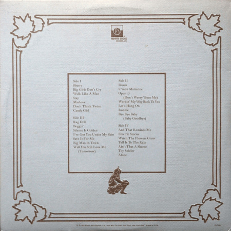 The Four Seasons - The Four Seasons Story