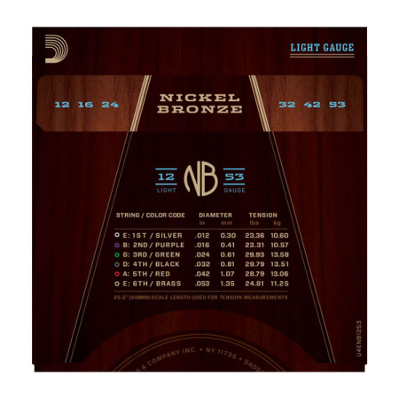 D'Addario NB1253 по цене 2 090 ₽