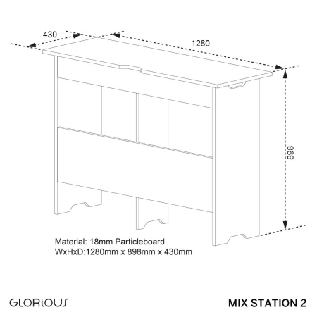 Glorious Mix Station 2 по цене 29 990 ₽