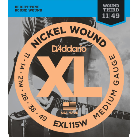 D'Addario EXL115W по цене 1 390 ₽