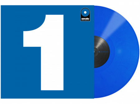 Serato 12" Control Vinyl Performance Series (одна штука) - Blue по цене 2 550 ₽