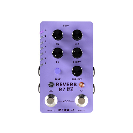 Mooer R7 Reverb X2 по цене 11 900 ₽