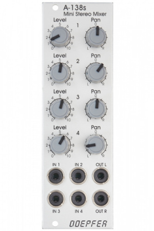 Doepfer A-138s Mini Stereo Mixer по цене 8 300 ₽