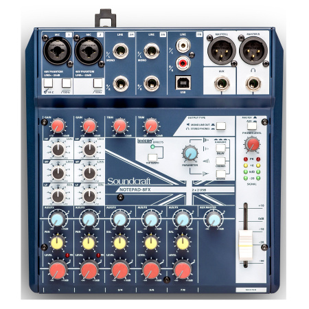 Soundcraft Notepad-8FX по цене 31 188 ₽