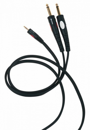 Die Hard DHG545LU3 Кабель 2 х Mono  Jack - Stereo Mini 3.5мм Jack, 3 метра по цене 2 050 ₽