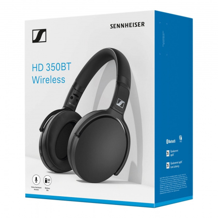 Sennheiser HD 350BT Black по цене 13 190.00 ₽