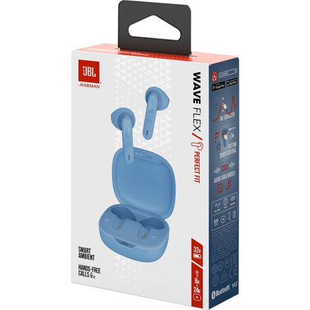 JBL Wave Flex Blue по цене 5 300 ₽