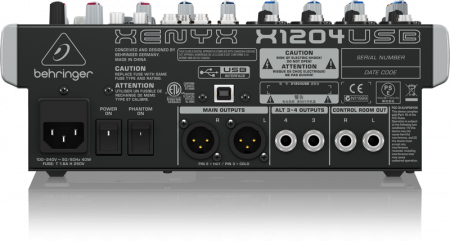 Behringer XENYX X1204USB по цене 25 990 ₽