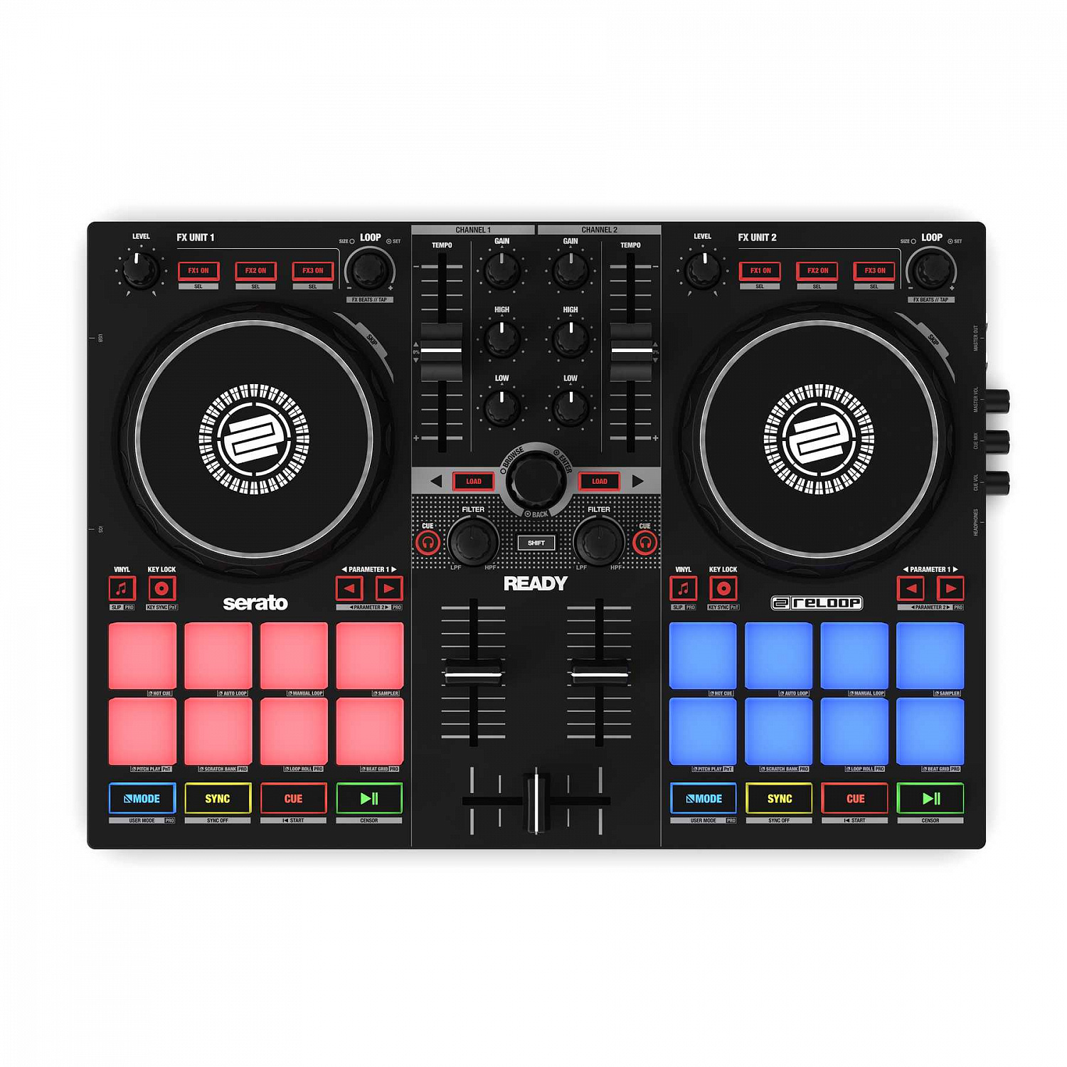 Reloop Ready — портативный контроллер для выступлений с поддержкой Serato