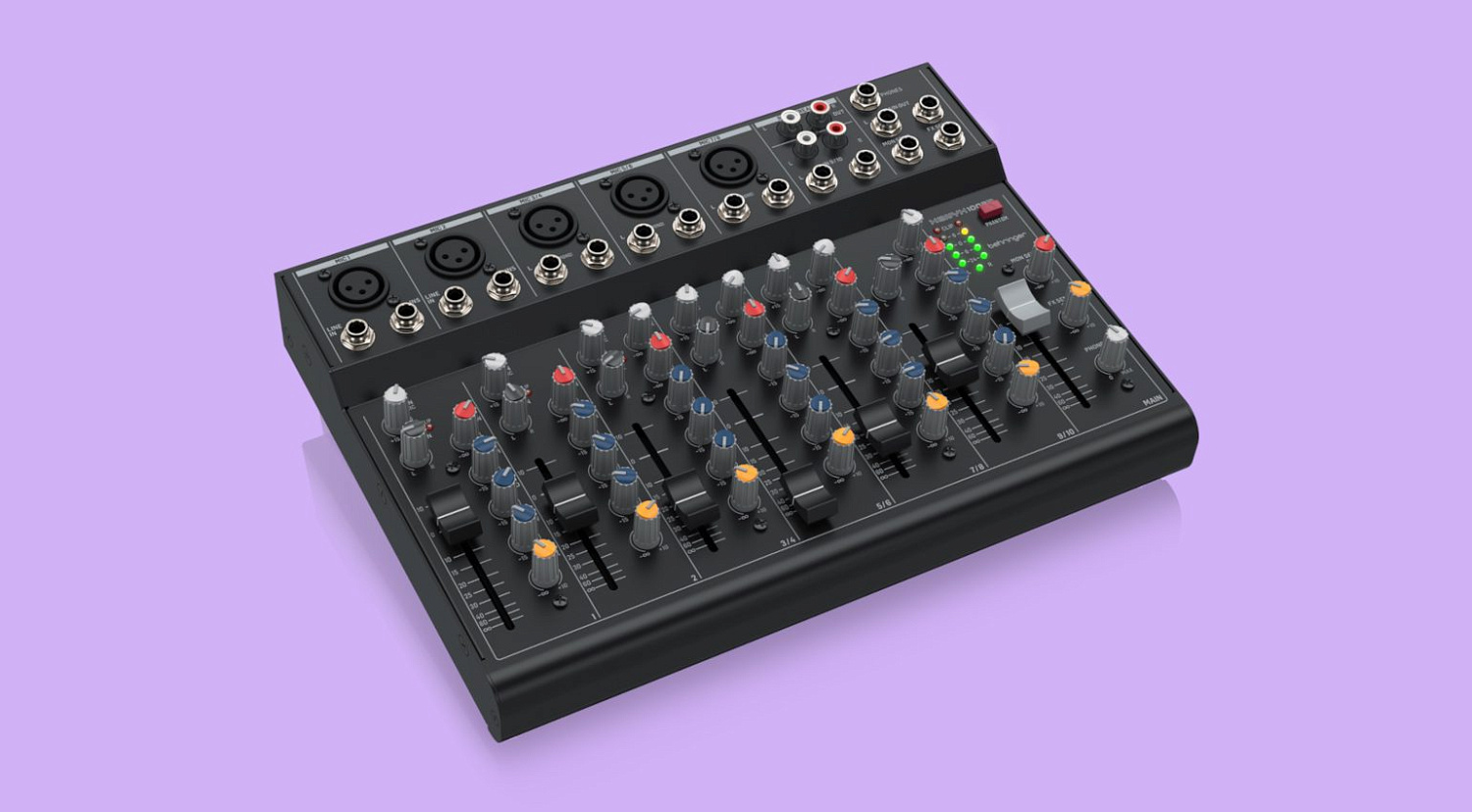 BEHRINGER | Новый аналоговый мобильный десктоп-микшер