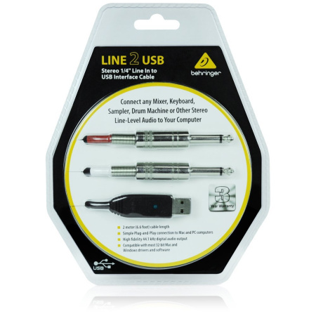 Behringer LINE2USB по цене 3 220 ₽