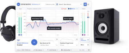 Sonarworks Reference 4 Studio Edition with Mic по цене 21 200.00 ₽
