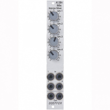 Doepfer A-138n Narrow Mixer по цене 5 550 ₽