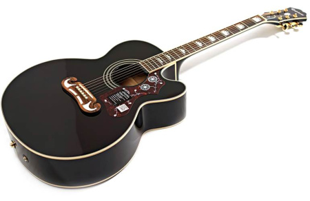 Epiphone J-200 EC Studio Black по цене 114 000 ₽