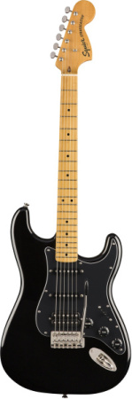 Fender Squier Classic Vibe 70s Strat HSS MN BLK по цене 61 600 ₽