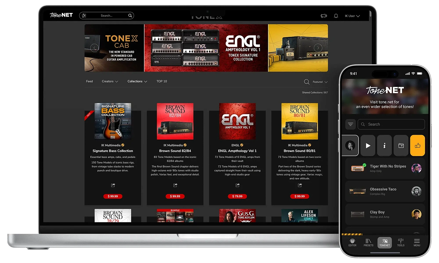 IK Multimedia TONEX Plug: TONEX в формате карманного усилителя