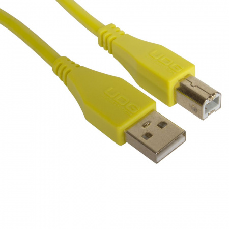 UDG Ultimate Audio Cable USB 2.0 A-B Yellow Straight 1 m по цене 1 130 ₽