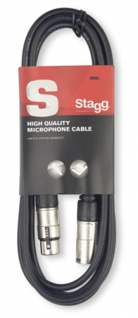 STAGG SMC3 Кабель XLR m - XLR f по цене 480 ₽