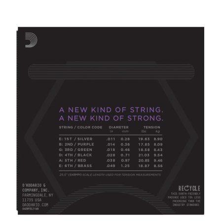 D'Addario NYXL1149 по цене 1 750 ₽
