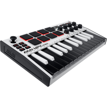 AKAI PRO MPK Mini MK3 White по цене 17 400 ₽