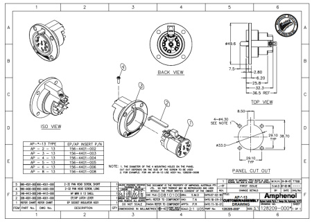 Amphenol AP-6-13 по цене 518 ₽