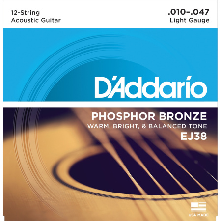 D'Addario EJ38 по цене 2 990 ₽