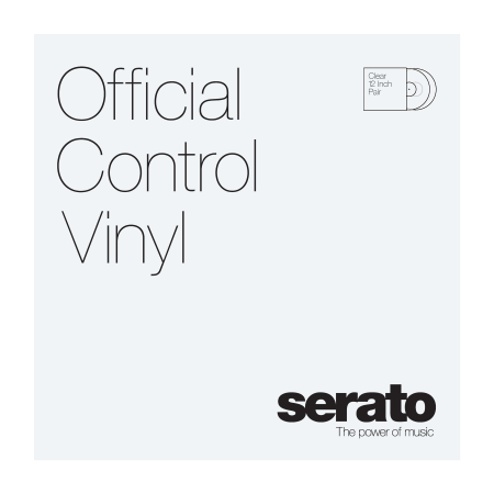 Serato 12" Control Vinyl Performance Series (пара) - Clear по цене 4 500 ₽