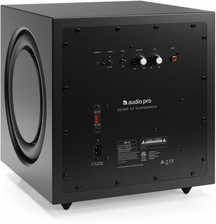 Audio Pro SW-10 Black по цене 37 000 ₽