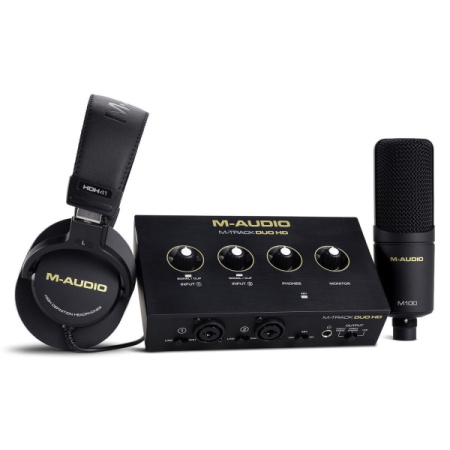 M-Audio M-Track Duo HD Pack по цене 20 680 ₽