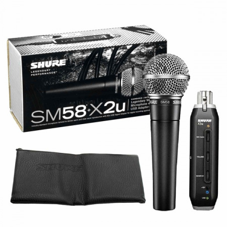 Shure SM58-X2U по цене 21 125.00 ₽