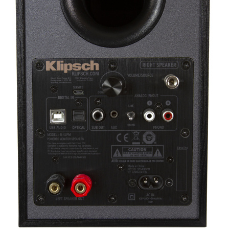 Klipsch R-41PM Black/GNM по цене 48 990.00 ₽