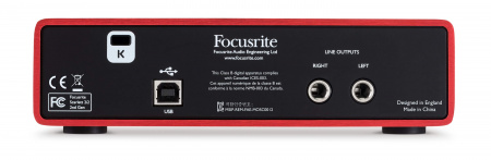 FOCUSRITE Scarlett 2i2 2nd GEN USB по цене 12 900 руб.