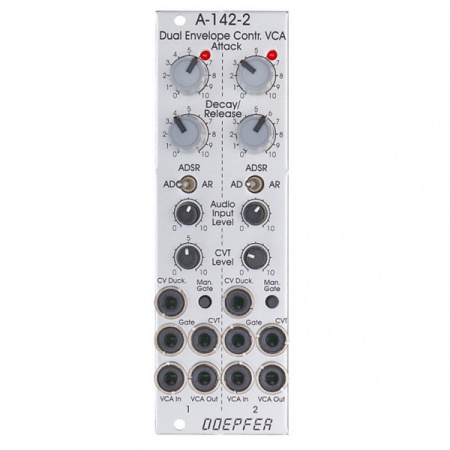 Doepfer A-142-2 Dual Envelope Controlled VCA по цене 16 550 ₽