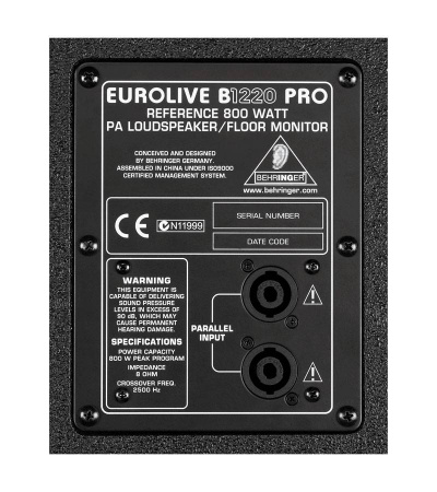 Behringer B1220 PRO по цене 44 000 ₽