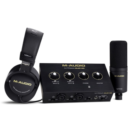 M-Audio M-Track Duo HD Pack по цене 20 680 ₽