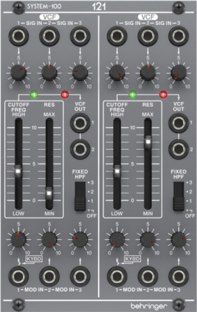 Behringer SYSTEM 100 121 DUAL VCF по цене 10 800 ₽