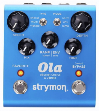 Strymon Ola dBucket Chorus & Vibrato по цене 32 560 ₽