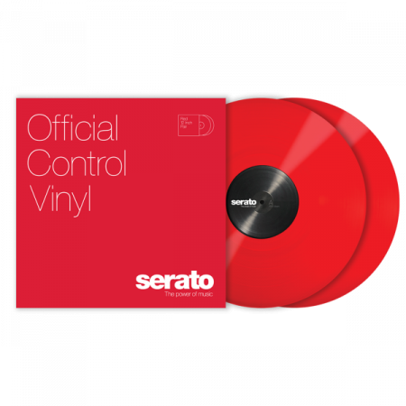 Serato 12" Control Vinyl Performance Series (пара) - Red по цене 4 500 ₽