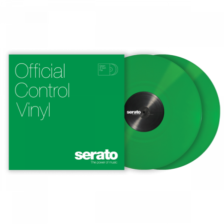 Serato 12" Control Vinyl Performance Series (пара) - Green по цене 4 500 ₽