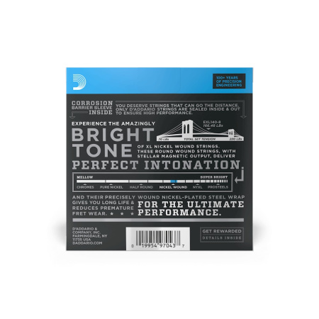 D'Addario EXL140-8 по цене 2 700 ₽