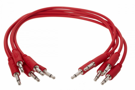 Erica Synths Eurorack Patch Cables 20cm, 5 Pcs Red по цене 880 ₽