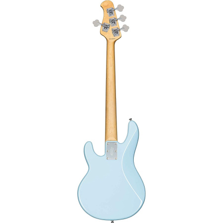 Sterling By Music Man StingRay Short Scale RAYSS4 Daphne Blue по цене 79 230 ₽