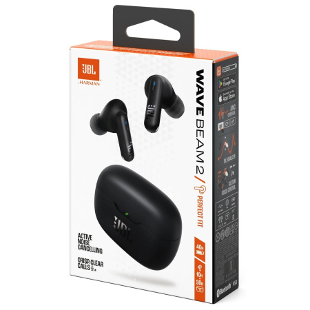 JBL Wave Beam 2 Black по цене 6 350 ₽