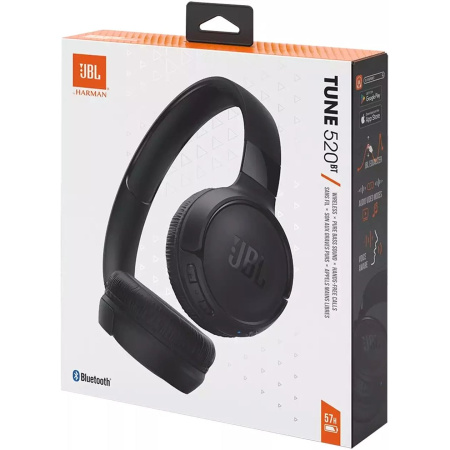 JBL Tune 520BT Black по цене 3 800 ₽