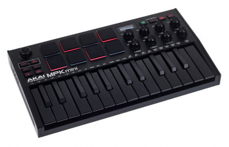 AKAI PRO MPK Mini MK3 Black по цене 13 450 ₽
