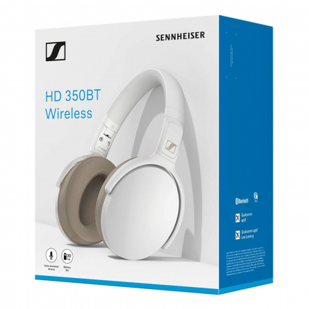 Sennheiser HD 350BT White по цене 14 510.00 ₽