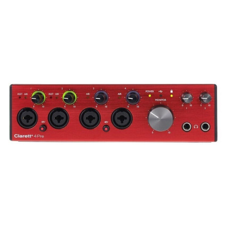 Focusrite Clarett+ 4Pre USB по цене 87 050 ₽